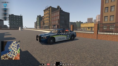 More information about "SAPOL Police Charger | 223Games"