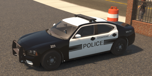 More information about "Police Chesapeak Charger | 223Games"