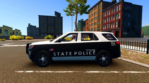 Darkton State Police Fictional Livery Pack And Light Patterns - Police ...