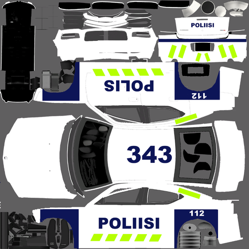 More information about "Finnish Police Charger HE343"